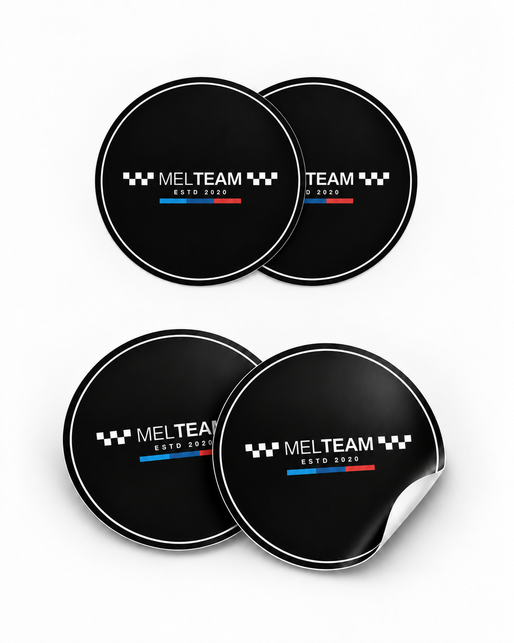 MELTEAM Fahrzeugaufkleber