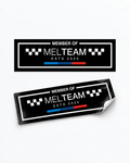 Member of MELTEAM Fahrzeugaufkleber